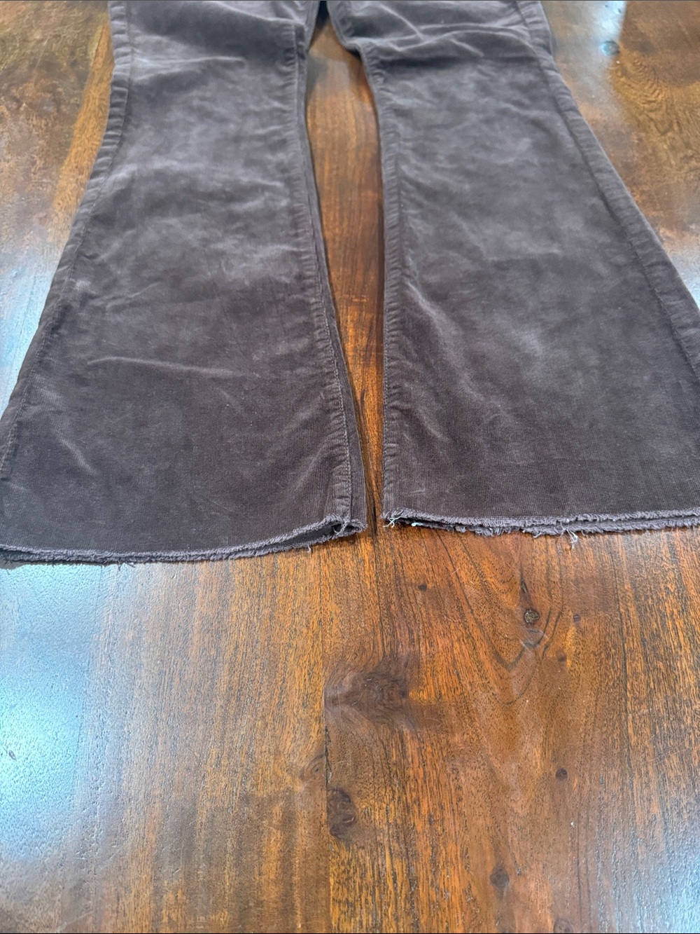 MOTHER,The Weekender Fray Slim Straight Jeans . Soft corduroy . - Picture 15 of 15